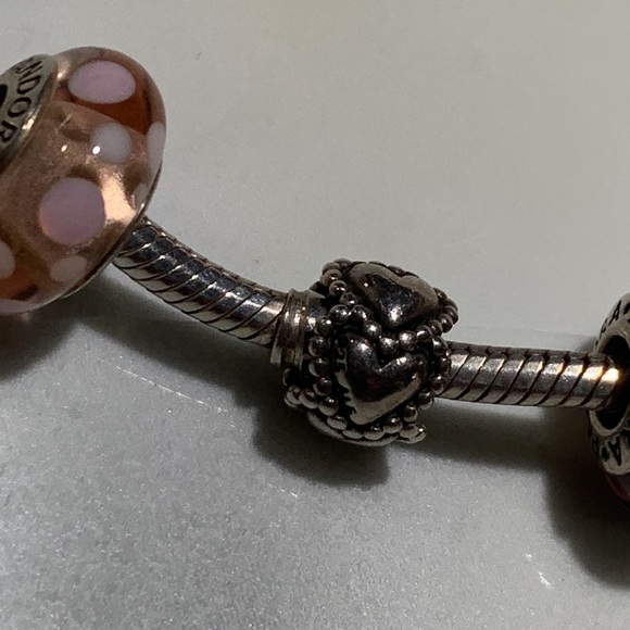 7 inch original Pandora bracelet - Picture 3 of 9